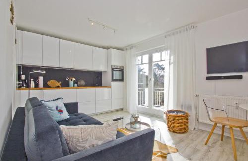 Lietzow Apartamento | Ferienwohnung mit Balkon und Meerblick - Ferienresidenz Zwei Bodden FeWo 1-4