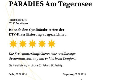 Bad Wiessee Apartamento | Ferienwohnung PARADIES am Tegernsee