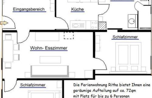Sandberg Apartamento | Ferienwohnung Ritha