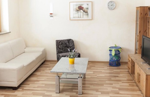 Aulendorf Apartamento | Apartamento Seerose, 76qm, 1 dormitorio, 1 salón / dormitorio, max. 2 adultos y 2 niños