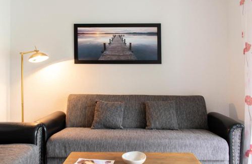 Scharbeutz Apartamento | Ferienwohnung Strandvilla Augustusbad 14