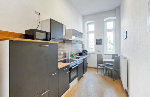 Herzberg Apartamento | Ferienwohnung Villa Nieske - Jugendstil Denkmal, free WLAN & Parken, Self Check-In, Smart-TV