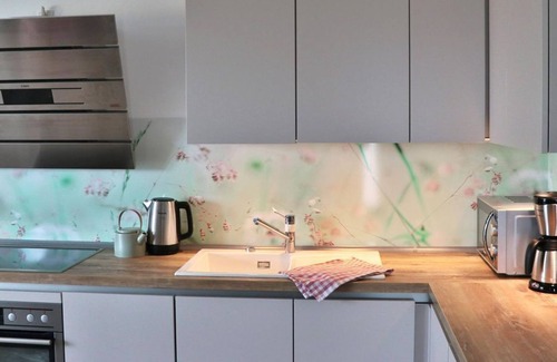 Oelsnitz Apartamento | Ferienwohnung Zur Wasserburg - Ferienwohnung mit Seeblick u. Terrasse