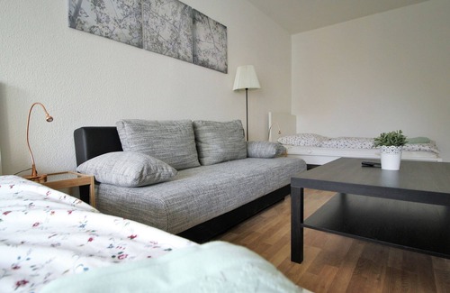Hassels Apartamento | Ferienwohung D14, 81qm, 2 Schlafzimmer, 1 Wohn-/Schlafzimmer, max. 8 Personen