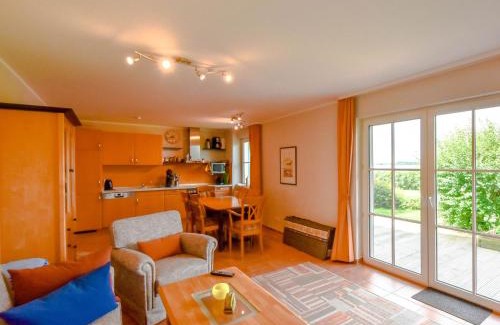 Neuenkirchen Apartamento | Fewo Boddenblick im EG - mit Blick auf den Breetzer Bodden