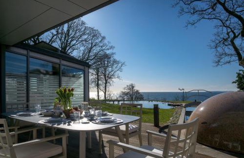 Sassnitz Apartamento | FeWo Silbermöwe - Meerblick,Terrasse, Sauna, Fitness