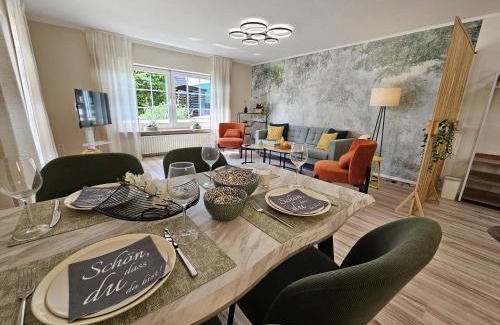 Oberdorla Apartamento | Fewo Sunshine - mit 3 Schlafzimmern, Businesswohnung, Pendler, Monteurzimmer und Familien Nähe Salzgitter
