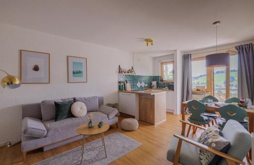 Todtnauberg Apartamento | Fewo Waldgeflüster - Nähe Skilift und Loipe Sauna im Haus Traumaussicht E-Ladestation Tiefgarage