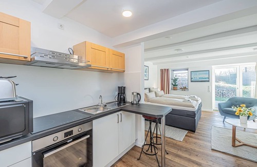 Harrislee Apartamento | Fewo1846 - Webleinstek / Elegantes Studio-apartment mit Terrasse und Garten - Kapitänshaus Niehuus