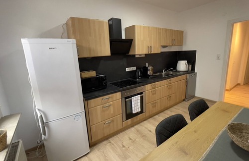 Hamm-Heessen Apartamento | Fewo54 Apartment mit Garten und Terrasse Smarttv/free Wifi/free Parking/