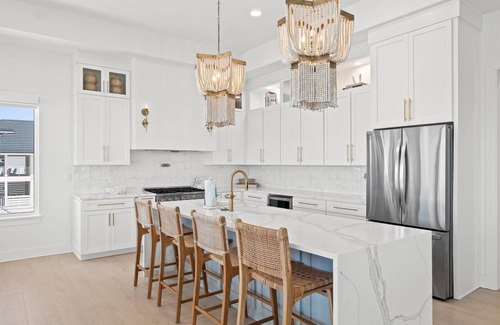 Bay County Casa | Fins with Benefits: New Build, Beach Views, Outdoor Games, Hot Tub, Pet Friendly