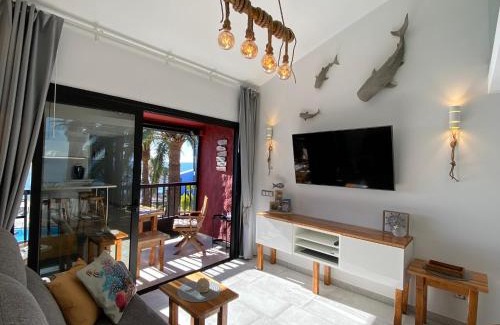 Playa del Aguila Apartamento | First Beachline Maritime Deluxe with Panorama-balcony in Sun Club