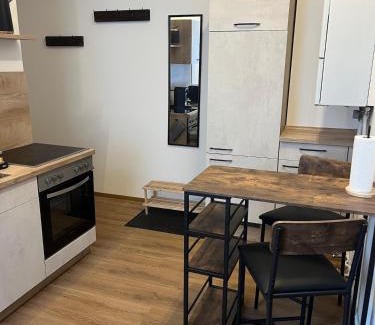 Wittenberge Apartamento | Five O - Businessapartment Precht - QueenSize Bett