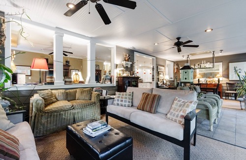 Easley Casa | Five Ponds Lane- serene 3-bedroom home nestled in a professionally designed landscape oasis