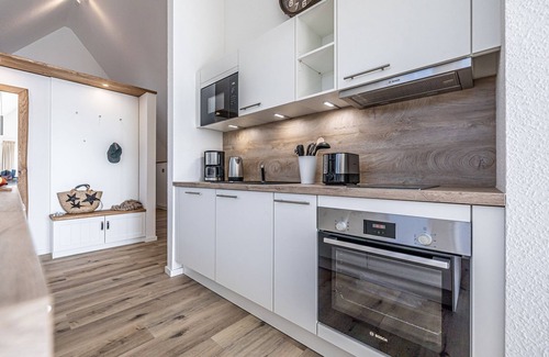 Schleswig Apartamento | Fjord berth 8 - balcony, garden furniture, barbecue, shower, underfloor heating, parking lot