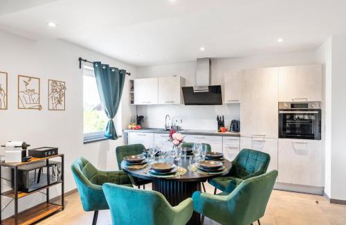 Kuenzell Apartamento | flair Apartment Blossom I BBQ I 2xParken I Terrasse I Kaffee I Waschmaschine I Disney plus