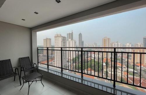 Aclimacao Apartamento | Flat Alto e Completo Com linda Vista da Cidade
