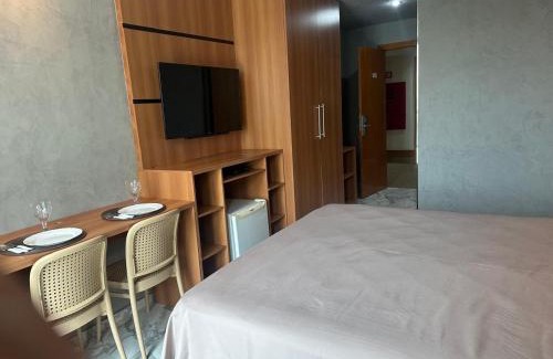 Taguatinga Apartamento | Flat Comfort Taguatinga - Cama King - Sauna, academia e Piscina - Propriedade Particular 508