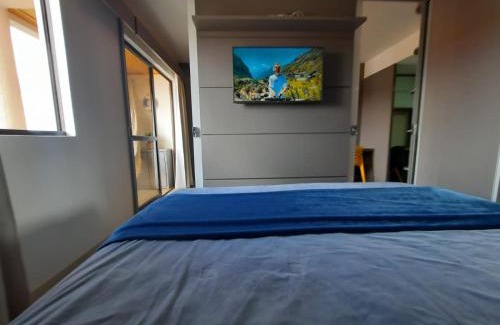 Smin Apartamento | Flat Decoração Náutica c/Vista Lago Paranoá