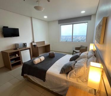 Adrianopolis Apartamento | Flat Executivo Blue Tree Moderno e Aconchegante