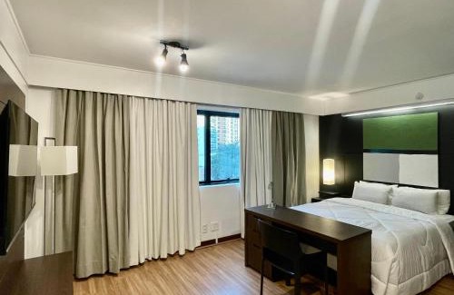Indianopolis Apartamento | Flat executivo no hotel Mel. ibirapuera com piscina, vaga e limpeza