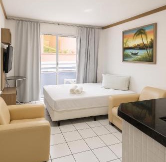 Madinat Zayed Apartamento | Flat hotel Beira Mar Ponta negra beach