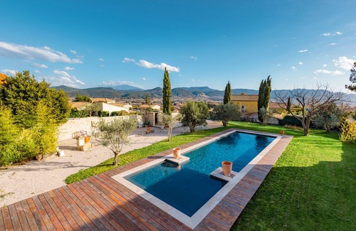 Rasteau Apartamento | Apartamento-King-Baño con bañera-Vista al Jardín