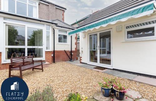 Aigburth Apartamento | Flatzy - Charming Garden Annexe in Aigburth with Kitchenette