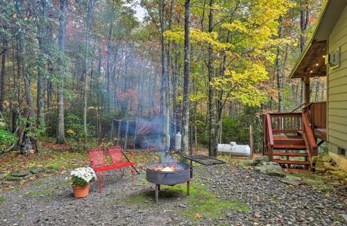 Skyland Casa | Fletcher Cabin Wraparound Deck and Pond Access