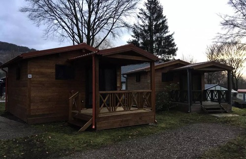 Ranspach Chalet De Esquí | Flower Camping Les Bouleaux **** - Chalet CONFORT+ 24 m2 (2 bedroom) + covered terrace 4 people