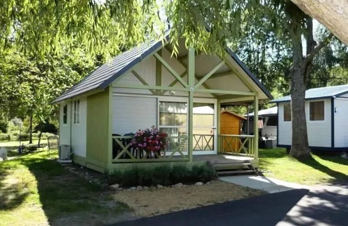 Ranspach Chalet De Esquí | Flower Camping Les Bouleaux **** - Chalet TRADITIONNEL 30 m2 (2 bedrooms) + covered terrace 5 people