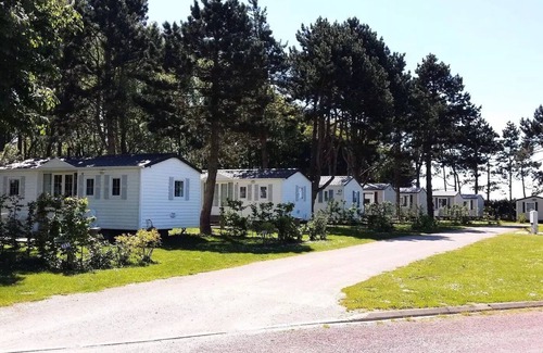 Mers-les-Bains Casa | Flower Le Domaine du Rompval *** - Mobil-Home 27m2 Comfort (2ch-4pers) with semi-covered terrace + TV 4 persons