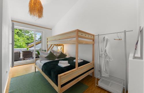 Miesbach Apartamento | Flussperle Miesbach - Entspannung pur, direkt an der Schlierach, Vollküche, kostenfreies Parken