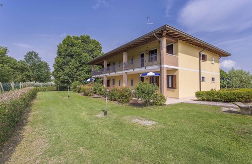 Marano Lagunare Apartamento | Folaghe 1, apartamento con vista al bosque