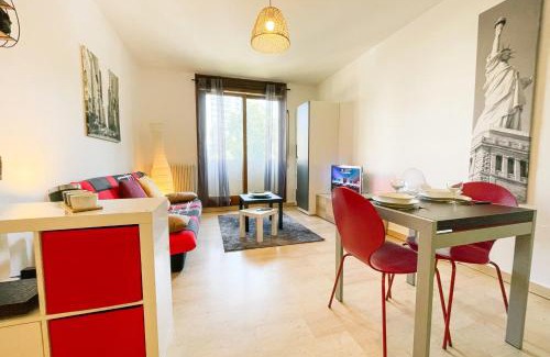 Secteur 3 Apartamento | #FQ The Grenoble break Studio - Balcony