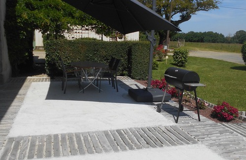 Beaupreau-en-Mauges Cabaña | Casa rural en el campo: Cerca de Nantes, terraza, pesca, ideal para familias