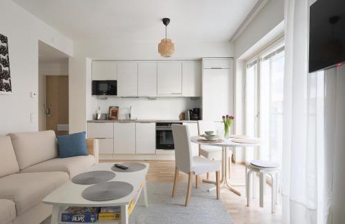 Pasila Apartamento | Fredika, modern 1br,Tripla Pasila prime location, gym, parking, train station near