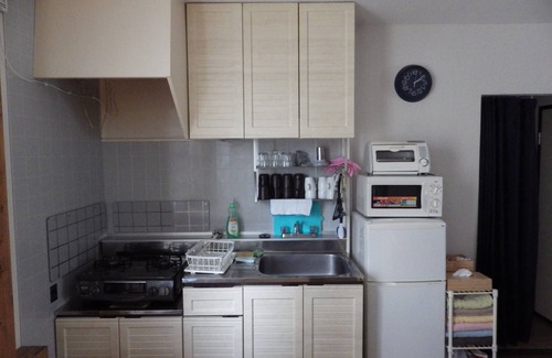 Kita Ward Apartamento | Un espacioso hotel popular con el poder recibido del emperador Nintoku.Alojamiento / estacionamiento para 8 personas Wifi gratis