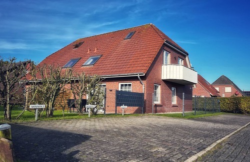 Neßmersiel Apartamento | Friesenbude Neßmersiel Renov. EG Wohnung mit Garten & Terrasse Inkl. Bettwäsche