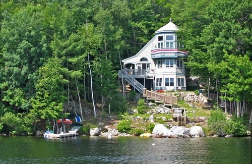 Standish Casa | Excelente propiedad frente al mar en la isla Frye