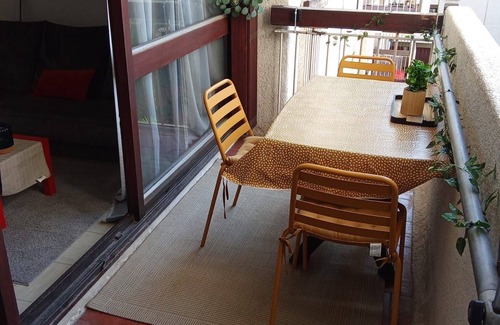 Les Platanes Apartamento | Fully equipped F1 with balcony, quiet residence with swimming pool - Perpignan