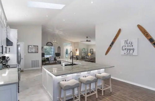 Placid Lakes Casa | Fully updated canal front home with access to Lake June