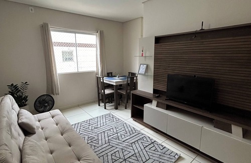 Ceramarte Apartamento | Furnished Apartment 243-Cozy, complete, covered parking, elevator