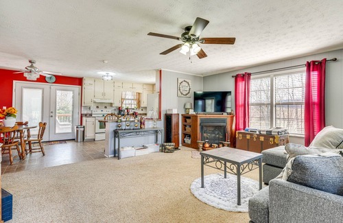 Mohawk Casa | Furnished Deck & Fire Pit: Greeneville Home!