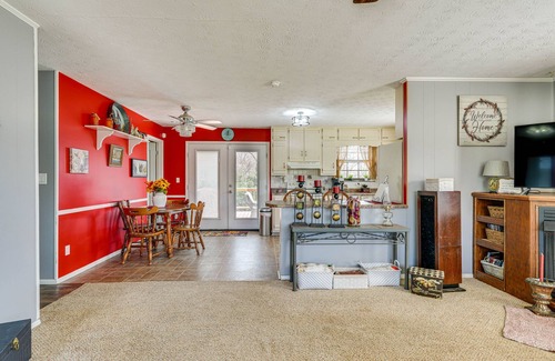 Mohawk Casa | Furnished Deck & Fire Pit: Greeneville Home!