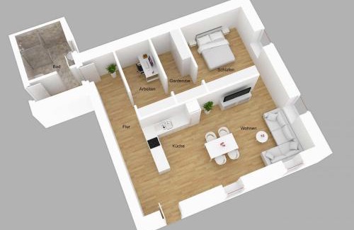 Gunsberg Apartamento | Furnished Living Room in Günsberg Solothurn