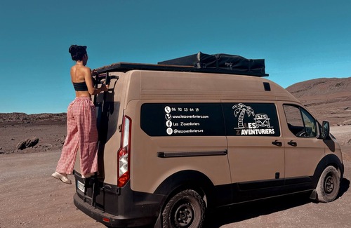 Trois Mares Casa | FURNISHED VAN: indoor shower, 360° terrace, TT tires, camping equipment