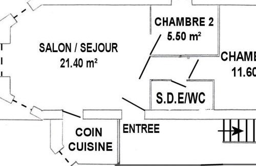 Tharon-Plage Casa | Gîte à Tharon: 2 chambres, terrasse, parking, proche mer - FR-1-306-1026