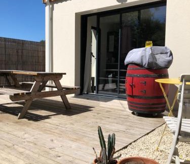 Audenge Casa | Gîte Cala Verde Jardin, à 4km de la première plage