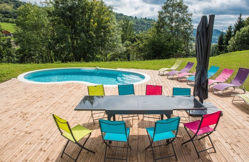 La Bresse Chalet De Esquí | Gîte des Charmes 5 * - Piscina de pie SPA SAUNA en LA BRESSE (ALTOS VOSGOS)
